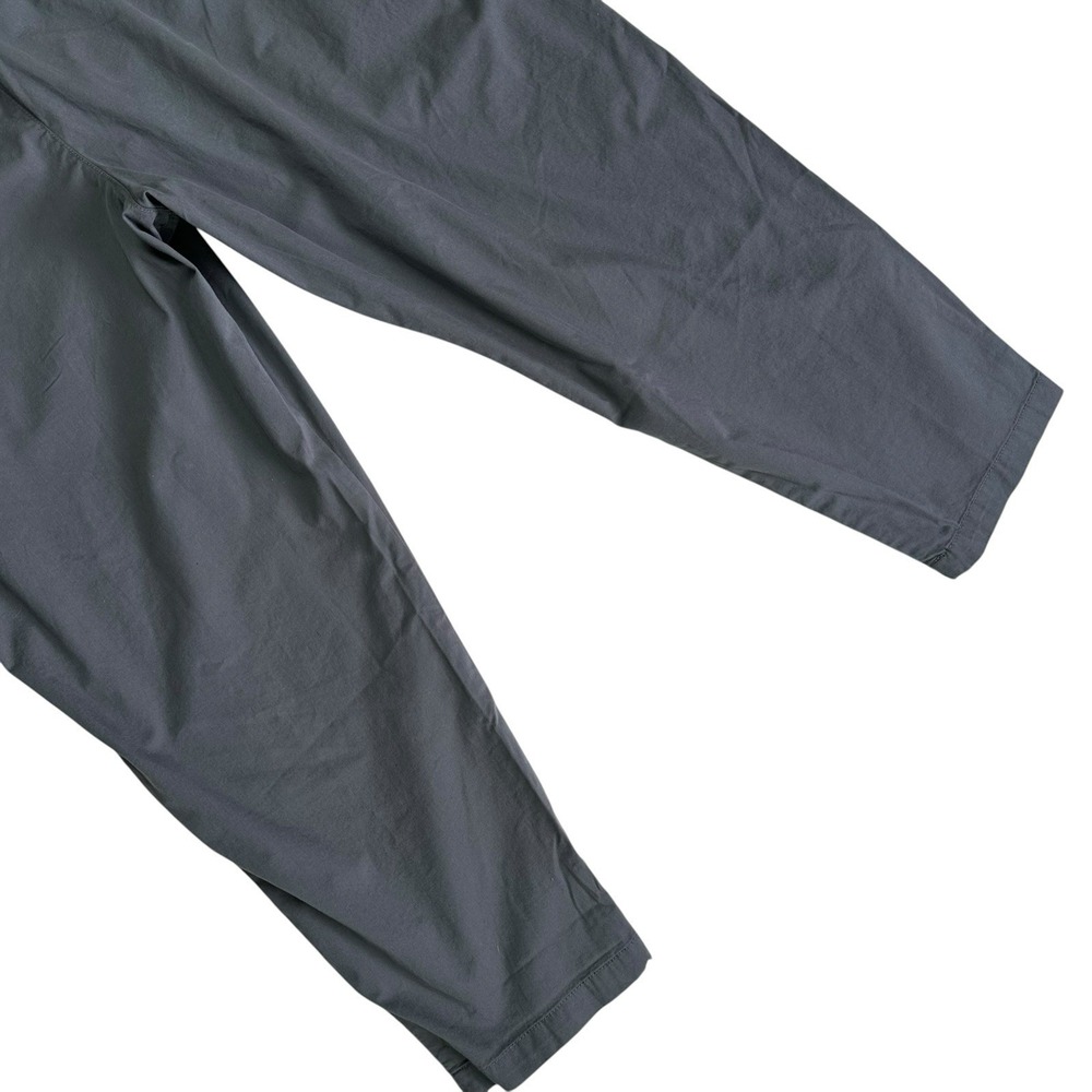 NWT PACT Chino Pants Stretch Organic Cotton Tapered Ankle Women XXL Gray Minimal - Picture 6 of 10
